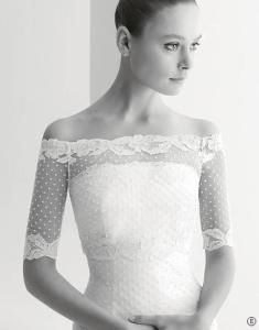 Scollatura a barchetta sposa