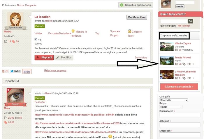 Imprese relazionate