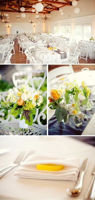 Matrimonio giallo e verde