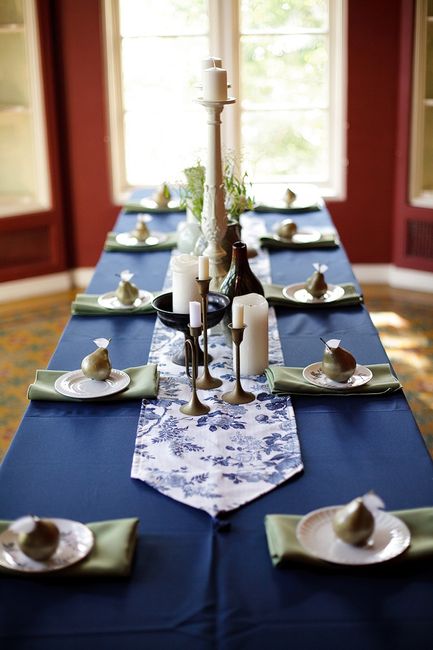Matrimonio bianco e blu