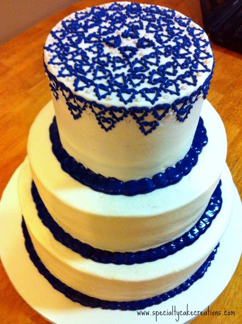 Matrimonio bianco e blu