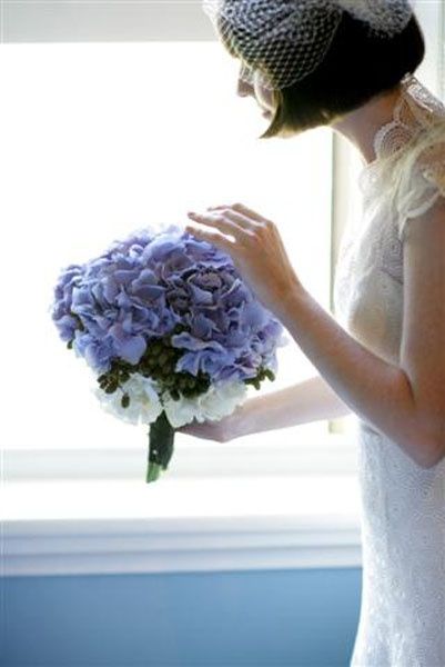 Bouquet da sposa color lavanda