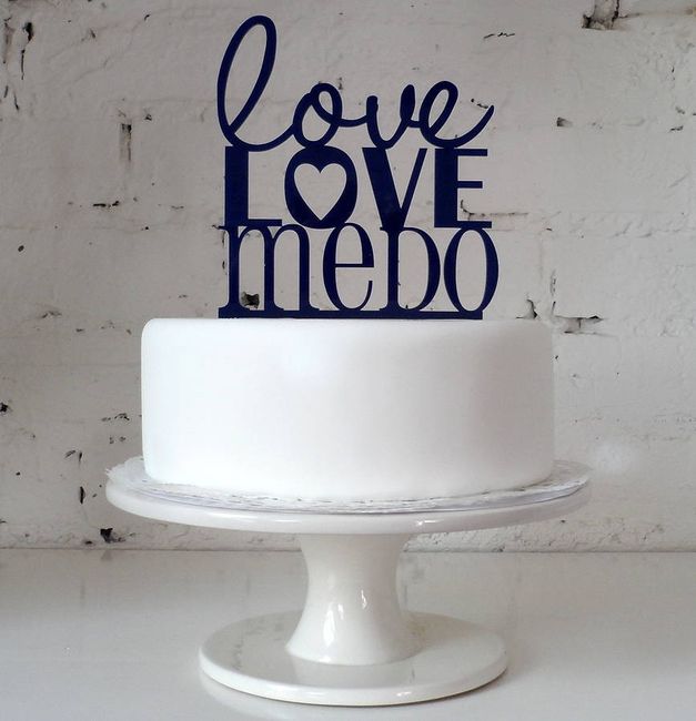 Caketopper matrimonio