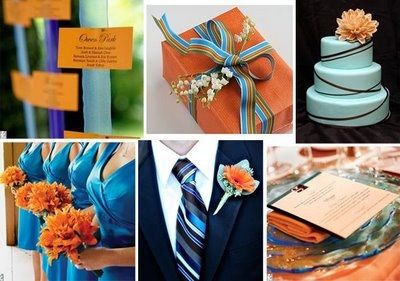 Matrimonio arancione giallo