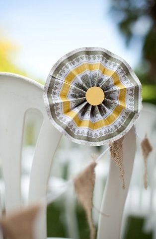 Matrimonio estate giallo