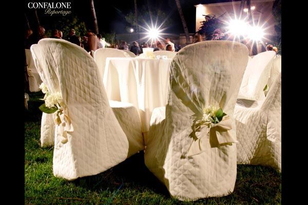 Sedie matrimonio verde