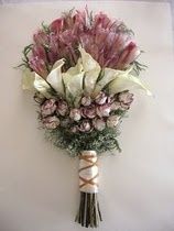 Bouquet sposa tulipani e calle