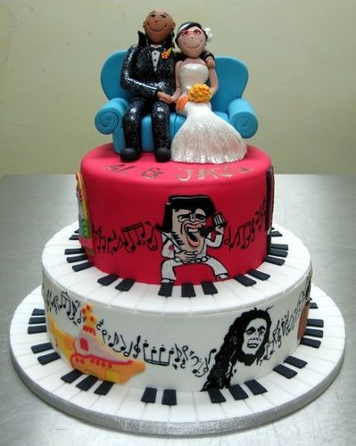 Torta nuziale musica