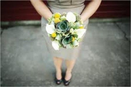 Bouquet sposa carciofi