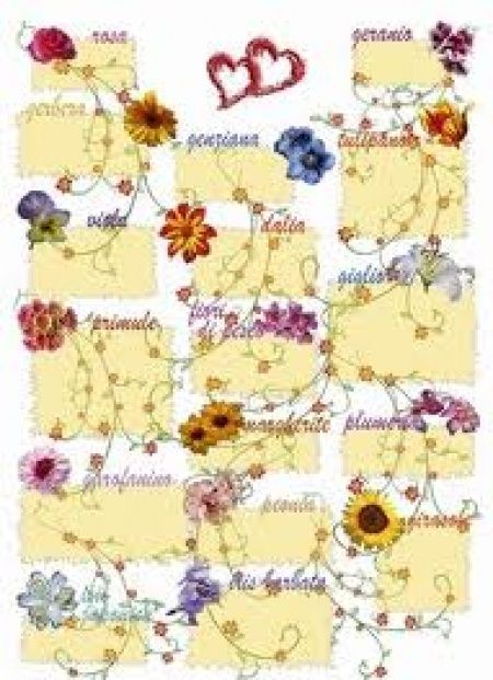 Tableau nozze fiori farfalle