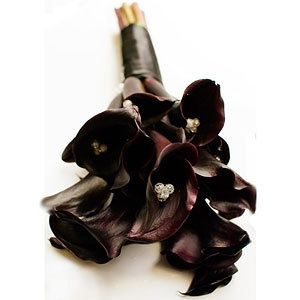 Bouquet sposa dark