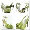 Scarpe sposa verdi