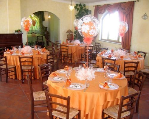 Centrotavola matrimonio mongolfiera