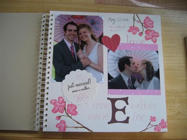 Scrapbooking per matrimonio
