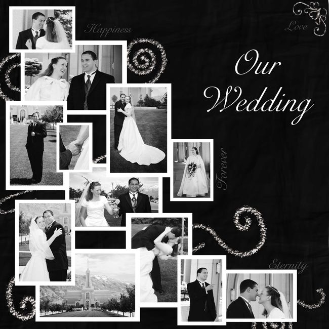 Scrapbooking per matrimonio