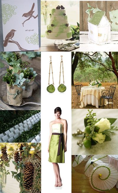Matrimonio bianco e verde