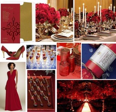 Matrimonio rosso oro