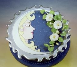 Torta nuziale sole luna