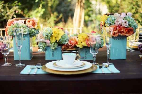 Allestimenti floreali tavoli matrimonio
