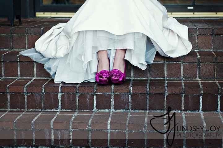 Foto artistiche scarpe sposa