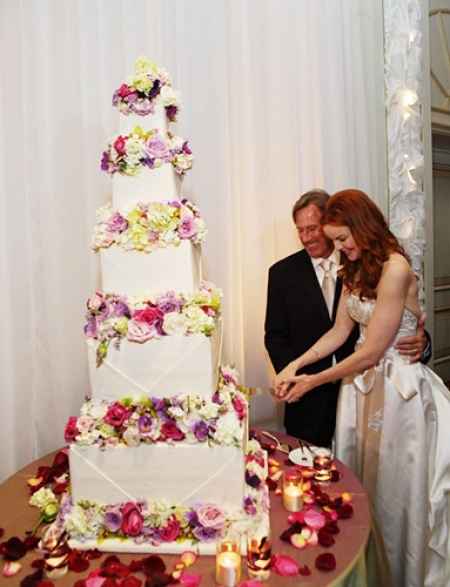 Marcia Cross and Tom Mahoney