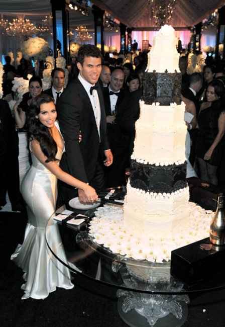 Kim Kardashian and Kris Humphries