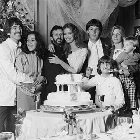 Ringo Starr and Barbara Bach
