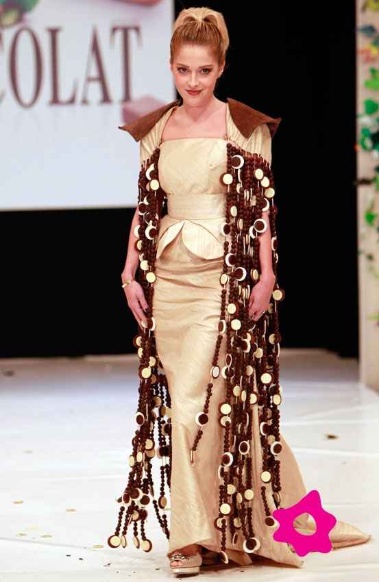 Vestito sposa cioccolato