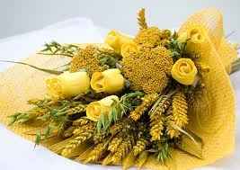 Centrotavola giallo