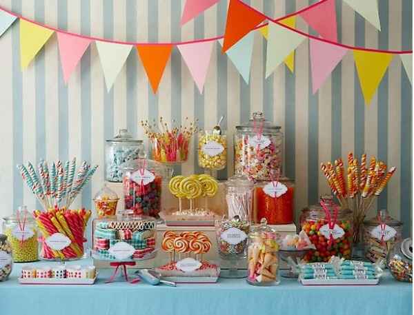 Matrimonio tema caramelle
