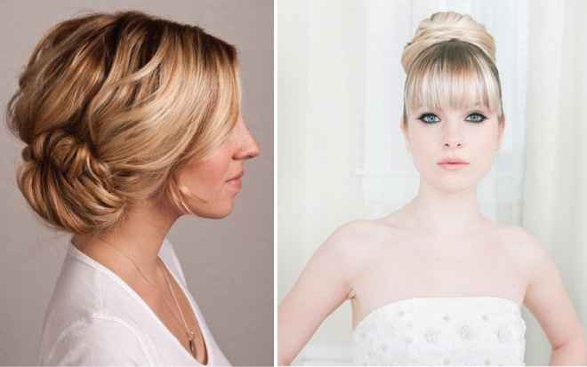 Acconciatura sposa chic