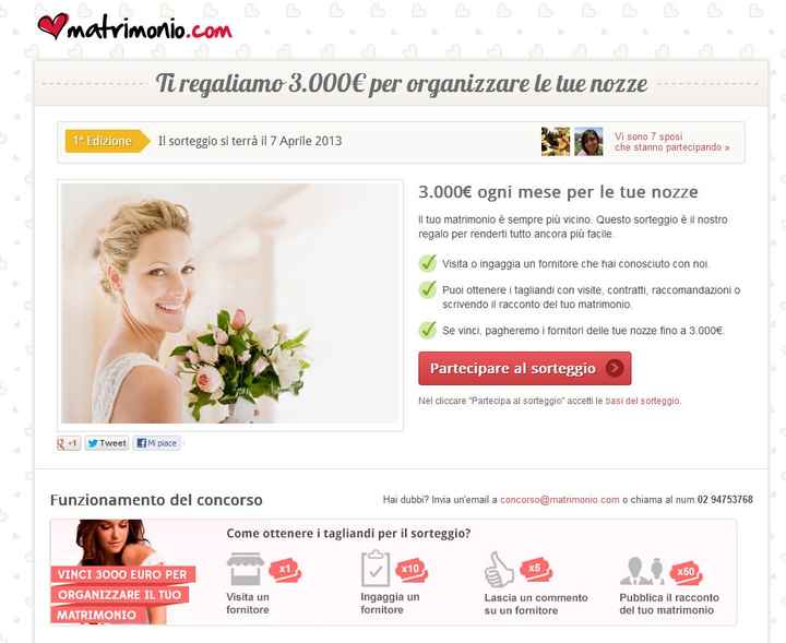 Concorso Matrimonio.com