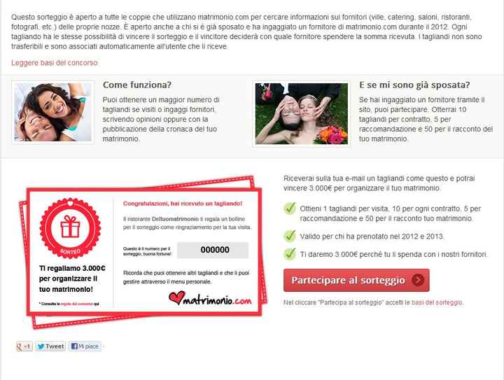 Concorso Matrimonio.com
