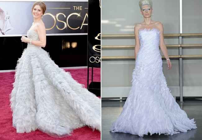 Amy Adams en Oscar de la Renta 