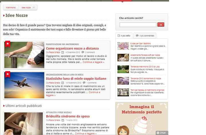 Idee Nozze