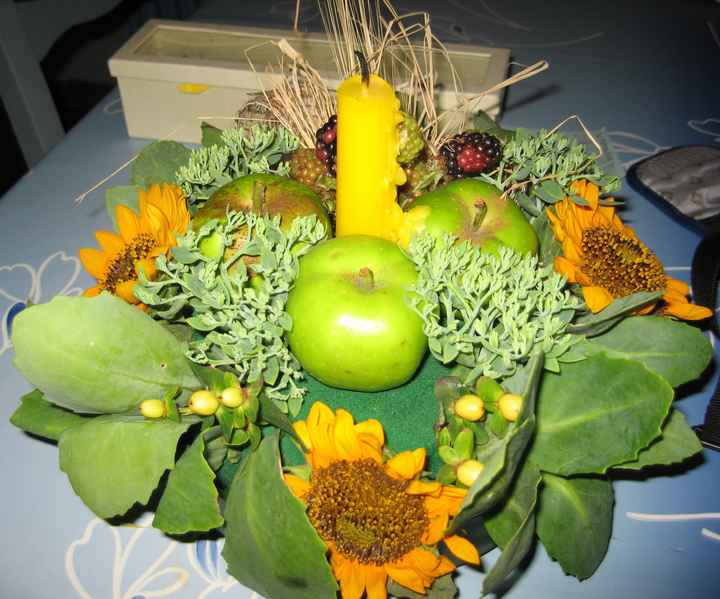 Centrotavola di frutta fresca