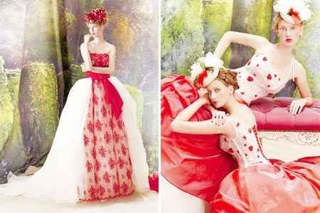 Vestito sposa rosso