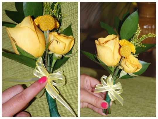 Corsage damigelle matrimonio