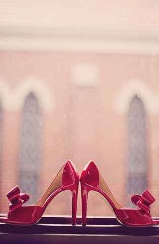 Scarpe per club sposa rossa