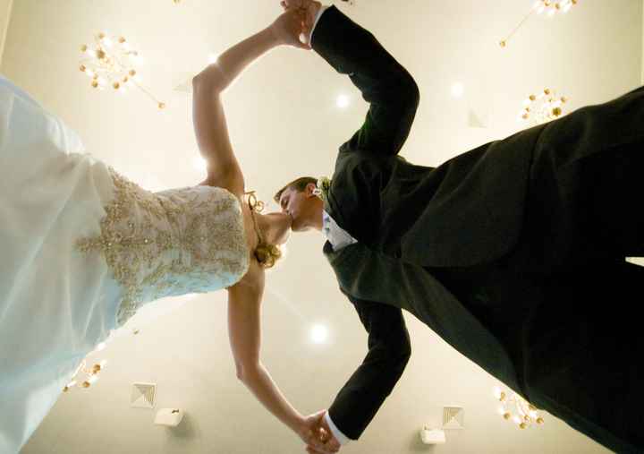 Bacio matrimonio