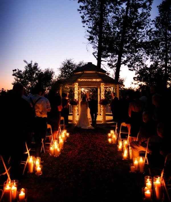 Allestimento matrimonio romantico