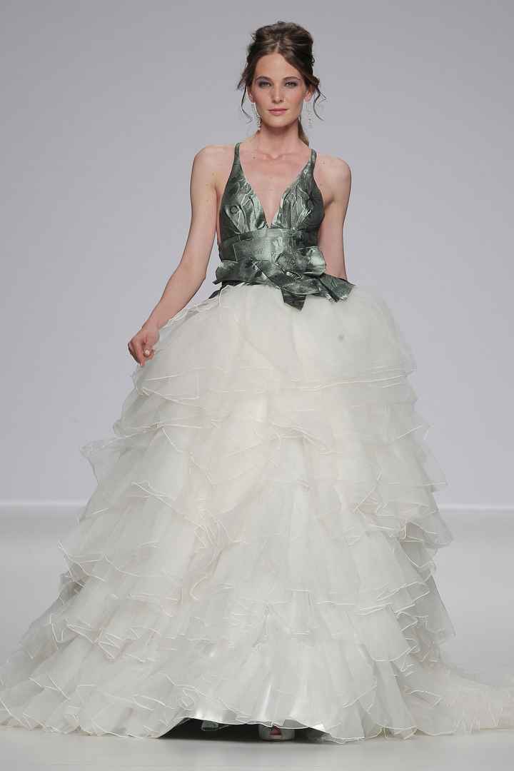 Vestiti da sposa colorati 2014