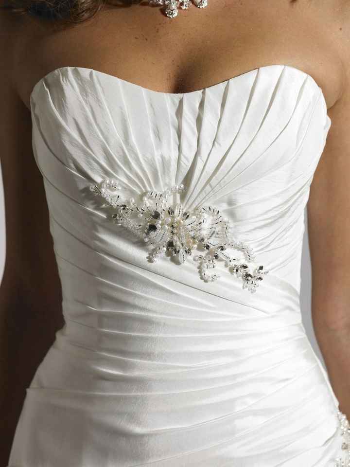 Abito da sposa scollo a cuore