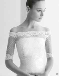 Scollatura a barchetta sposa