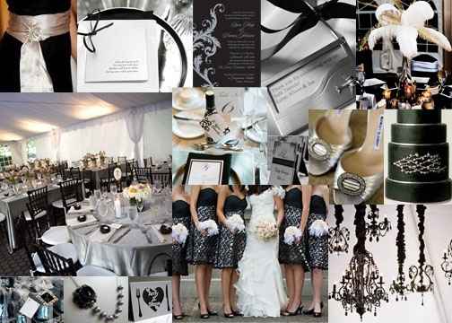 Matrimonio argento nero