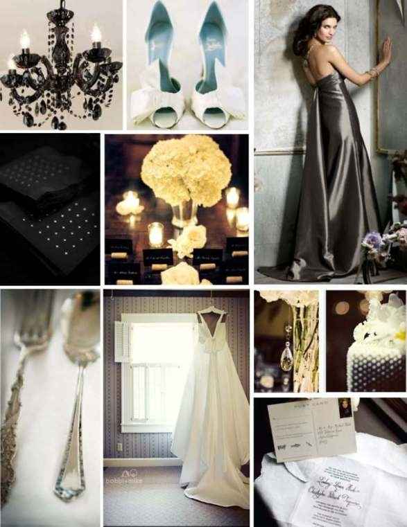 Matrimonio argento nero