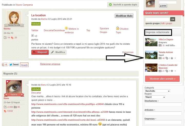 Imprese relazionate