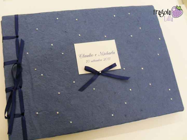 Matrimonio blu argento