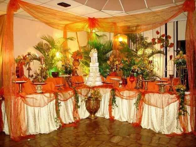 Matrimonio con tema esotico