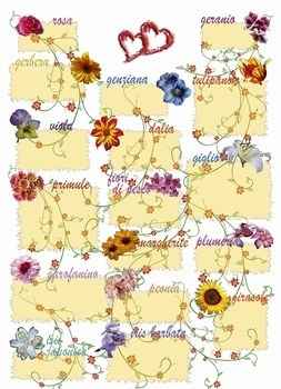 Tableau marriage fiori